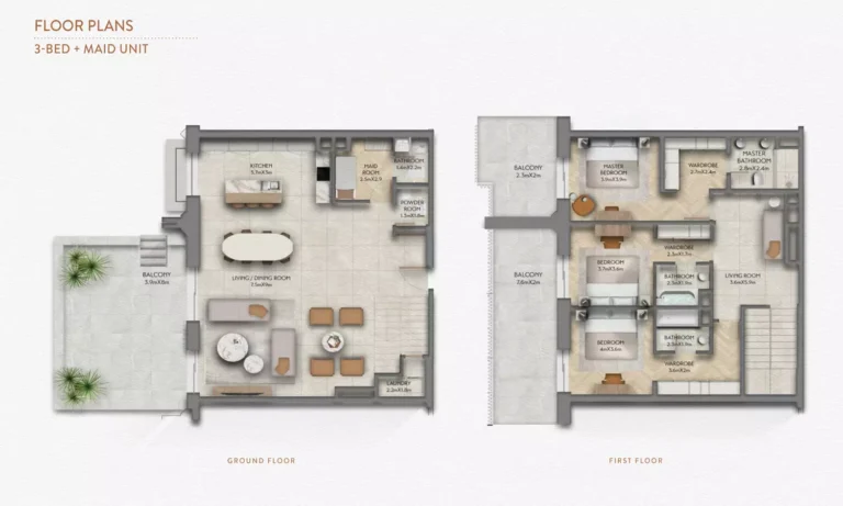 3 bedroom duplex