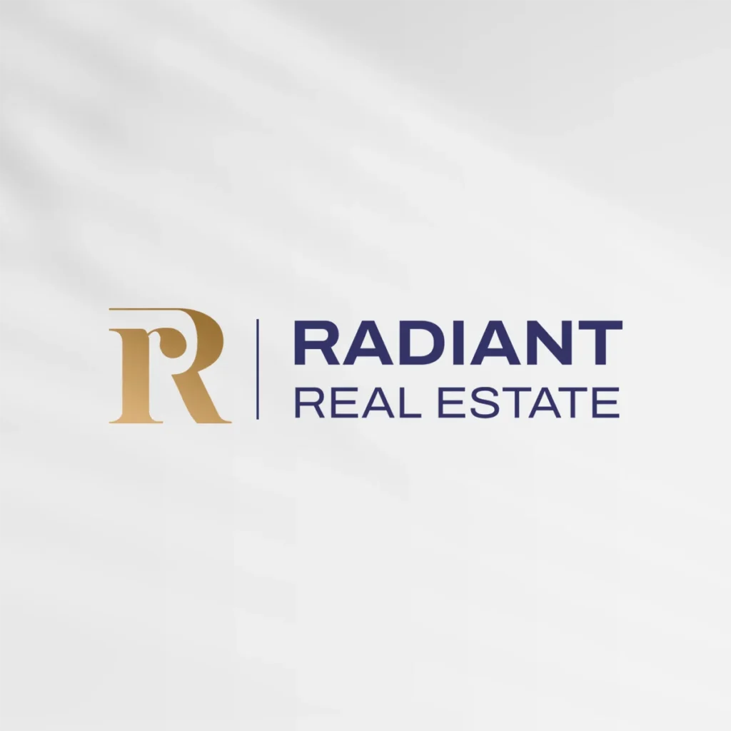 radiant real estate logo abu dhabi