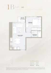 1 bedroom plan