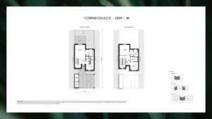 2 bedroom floor plan