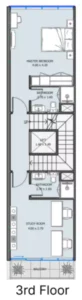 3 bedroom floor plan
