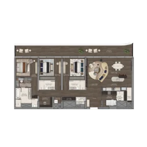 3 bedroom floor plan