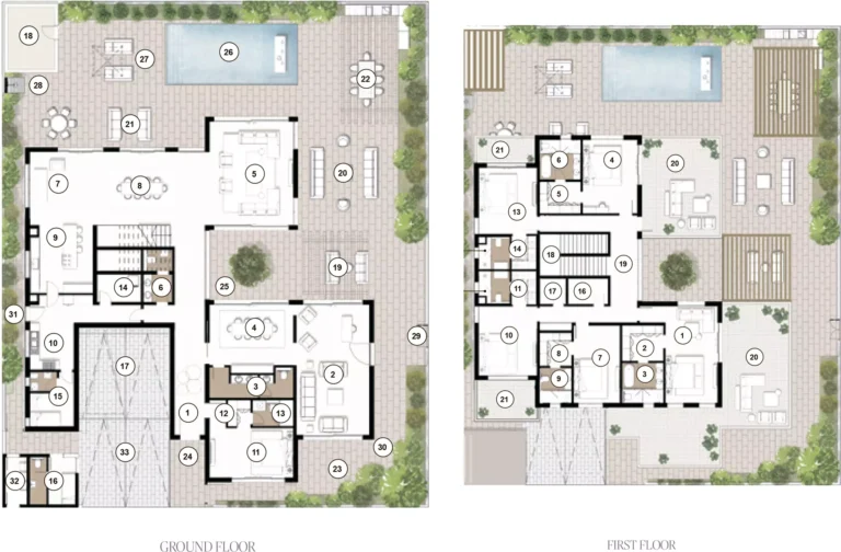 4 bedroom floor plan