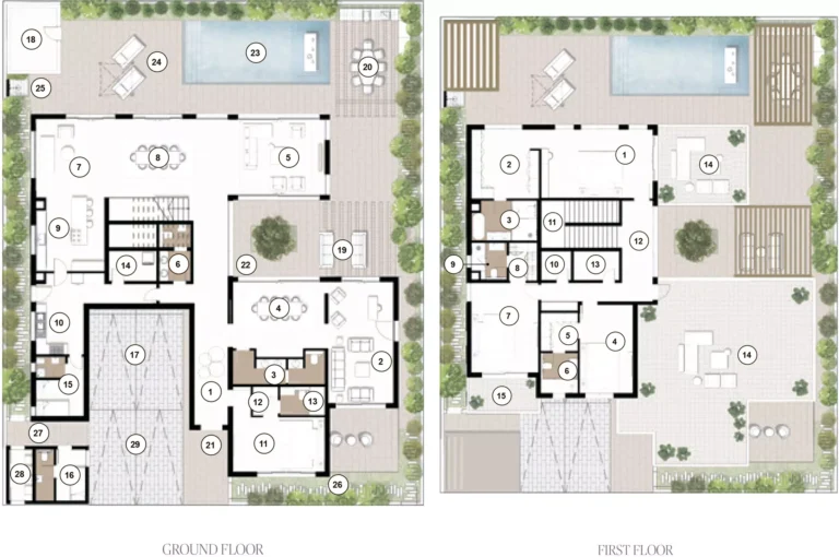 4 bedroom floor plan