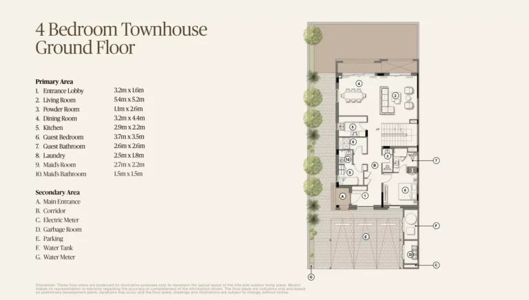 4 bedroom floor plan