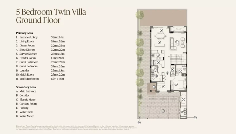 5 bedroom floor plan