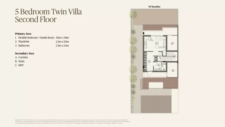 5 bedroom floor plan