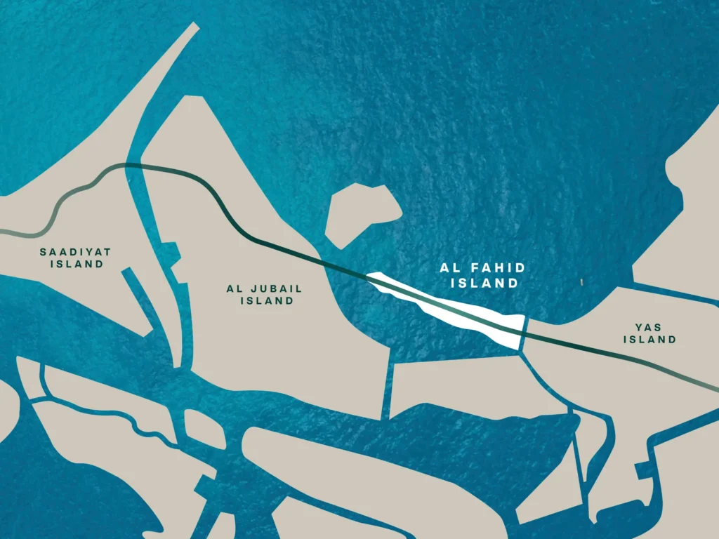 Fahid Beach Residences map view