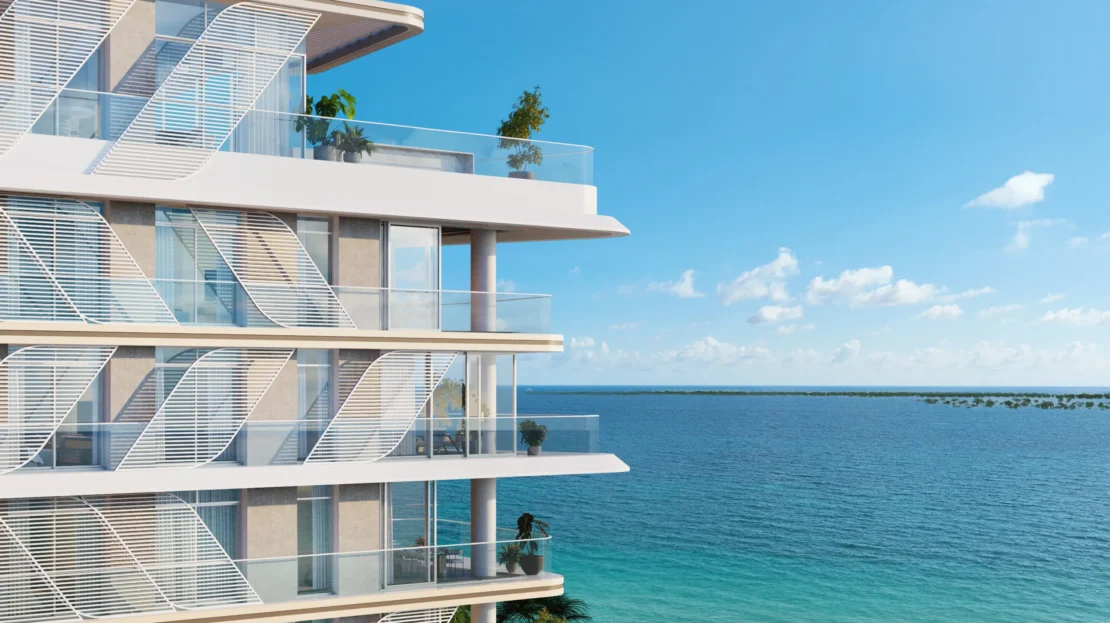 Fahid Beach Residences balcony view