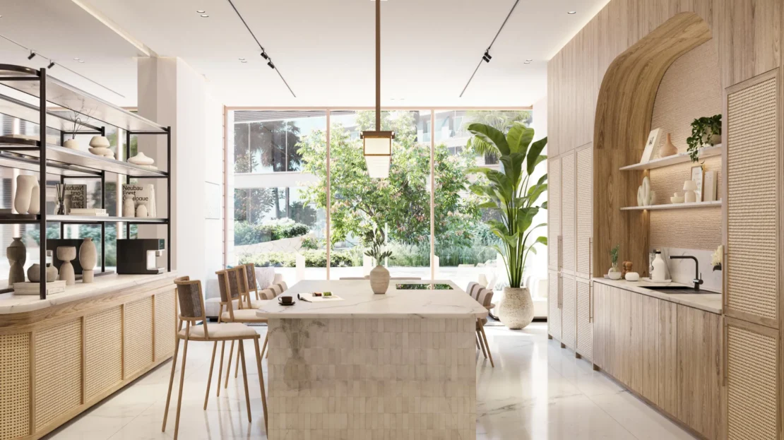 Fahid Beach Residences dining area