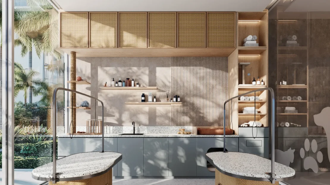 Fahid Beach Residences kitchen