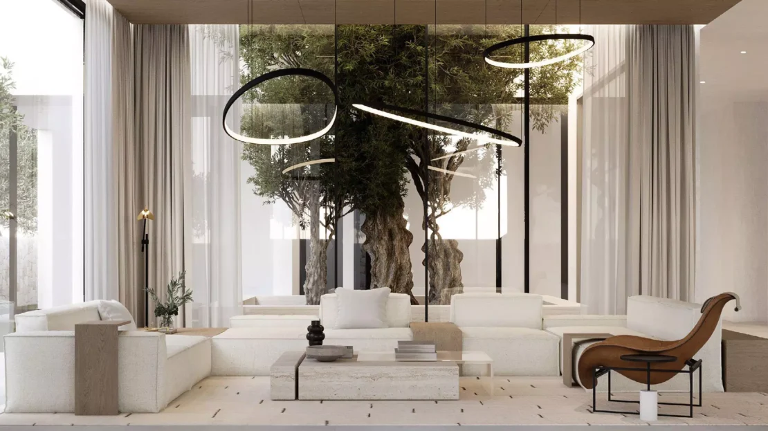 al naseem villas modon hudayriyat living room