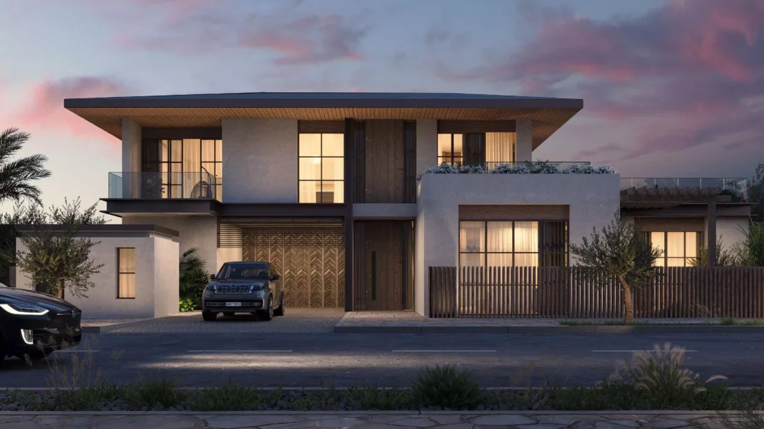 al naseem villas modon hudayriyat night view