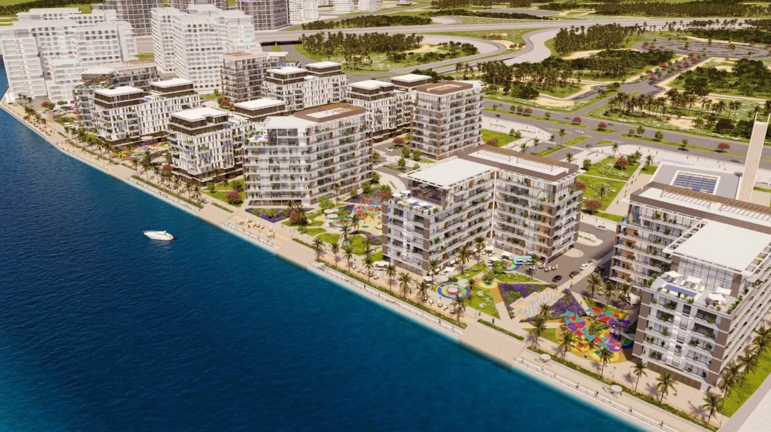 alkaser by aldar properties aerial view