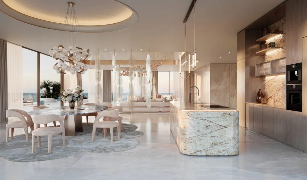 jacob and co beachfront living by ohana development dining and kitchen