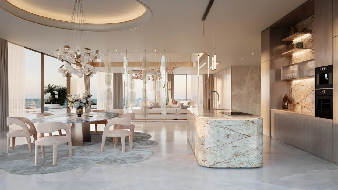 jacob and co beachfront living by ohana development dining and kitchen