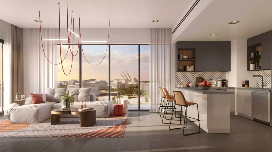 manarat living 3 by aldar in saadiyat living room