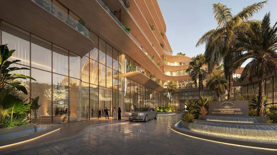 mandarin oriental residences saadiyat aldar properties entrance