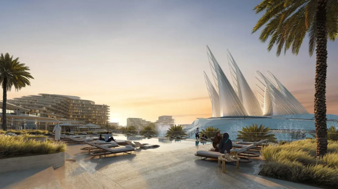 mandarin oriental residences saadiyat aldar properties pool view