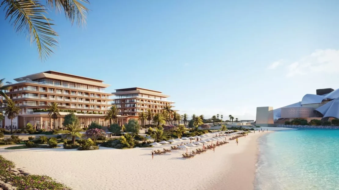 Nobu Residences in Saadiyat Island by Aldar Properties beach view