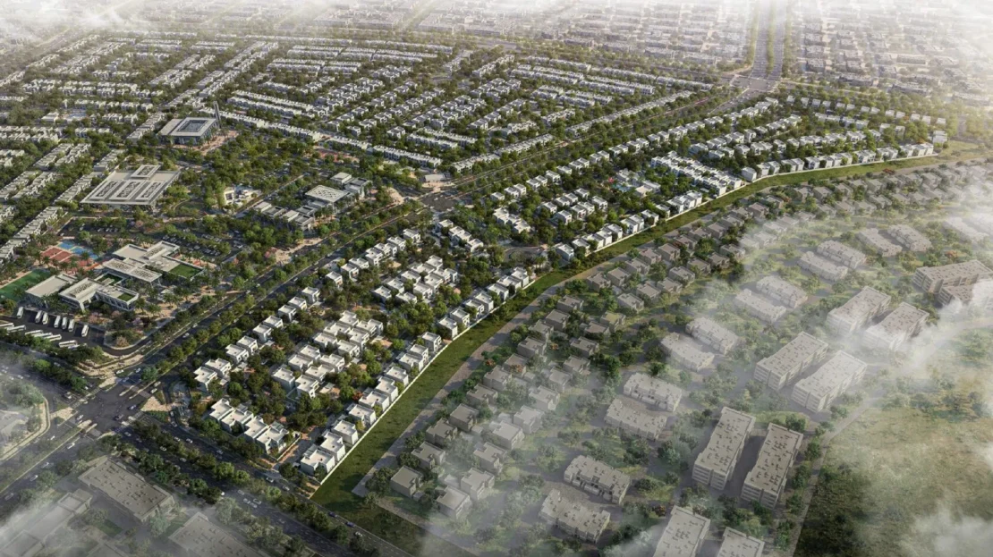 noya luma by aldar properties aerial view