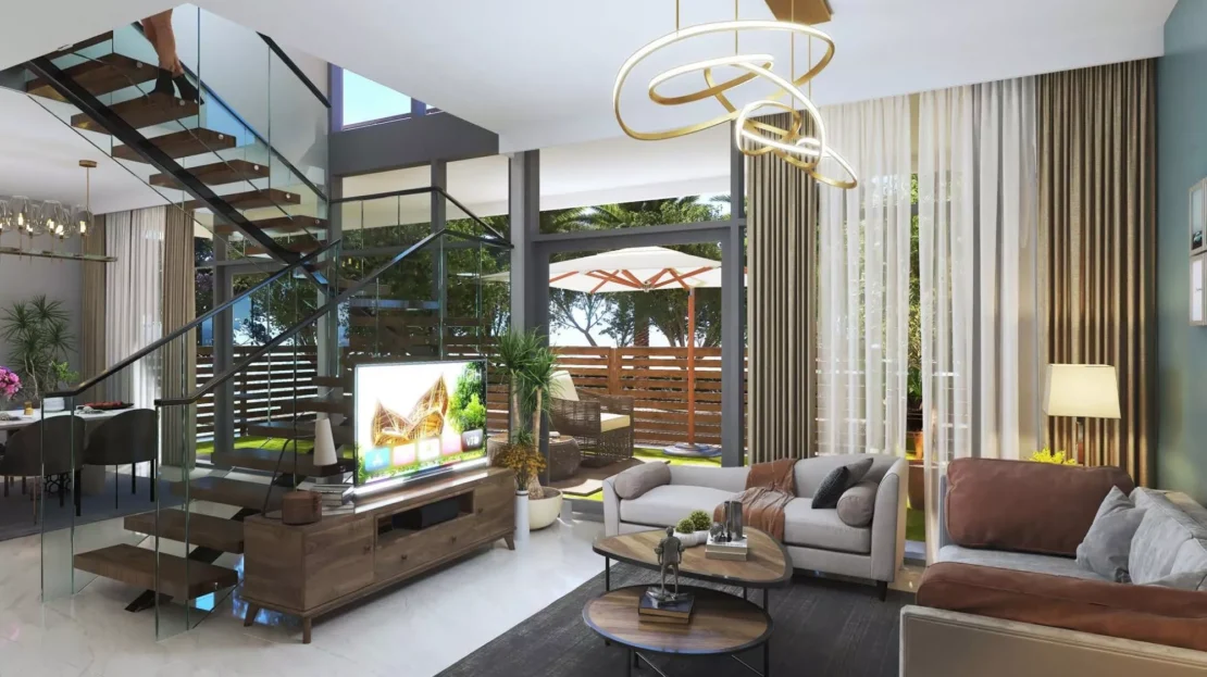 plaza masdar city living room
