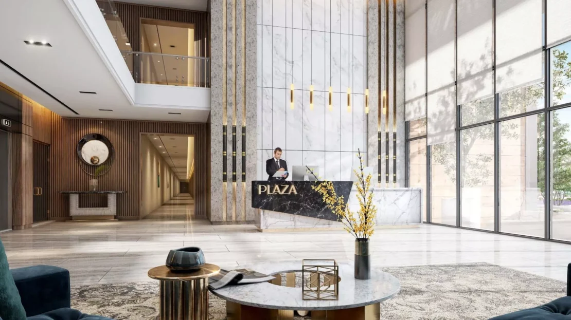 plaza masdar city lobby