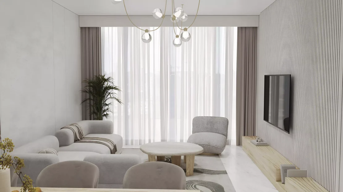 radiant marina towers living area