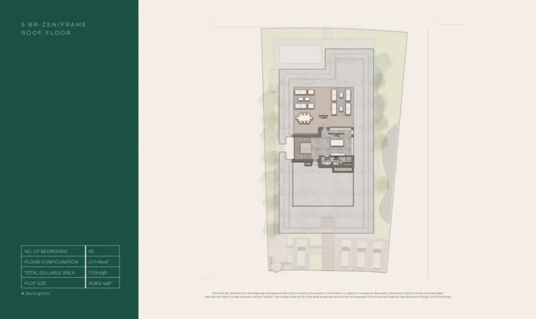 reem hills by modon properties bedroom floor plan