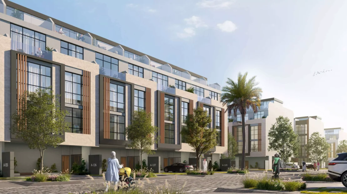 reportage village khalifa city front view