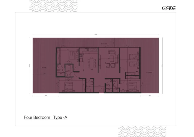 the gate by reportage properties floor plan