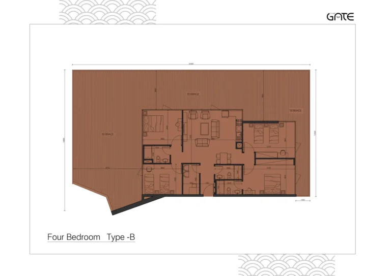 the gate by reportage properties floor plan