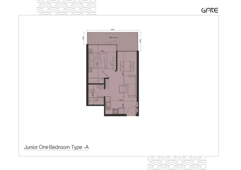 the gate by reportage properties floor plan