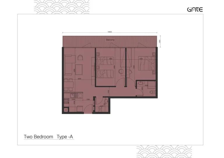 the gate by reportage properties floor plan