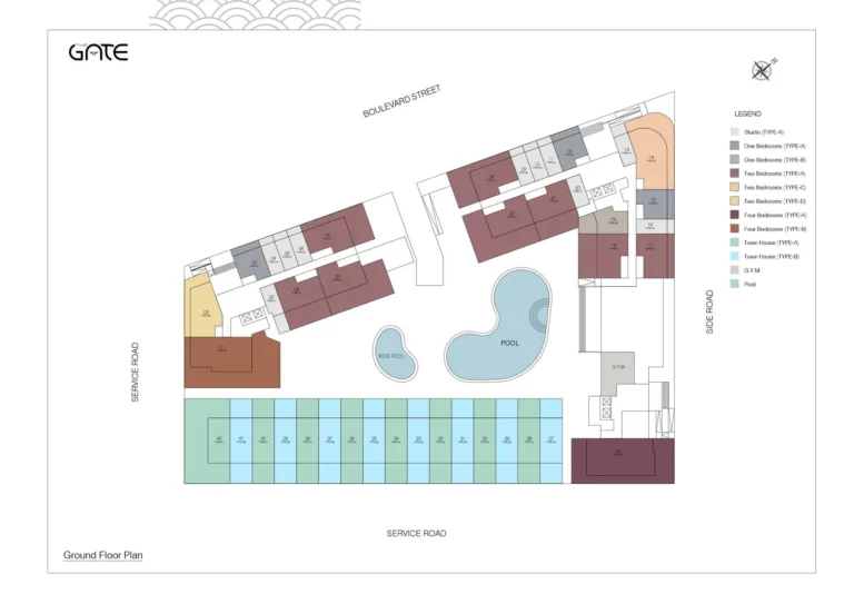 the gate by reportage properties floor plan