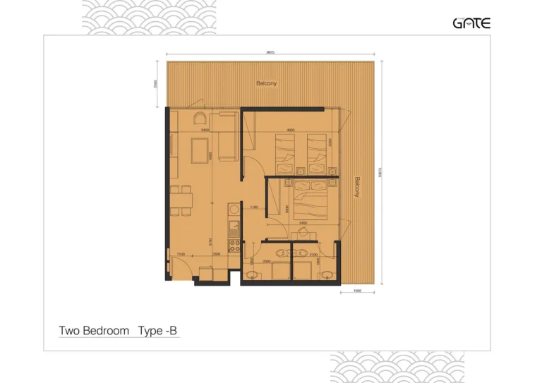 the gate by reportage properties floor plan