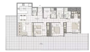 the icon tower bedroom plan