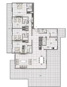 the icon tower bedroom plan