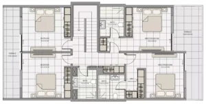 the icon tower bedroom plan