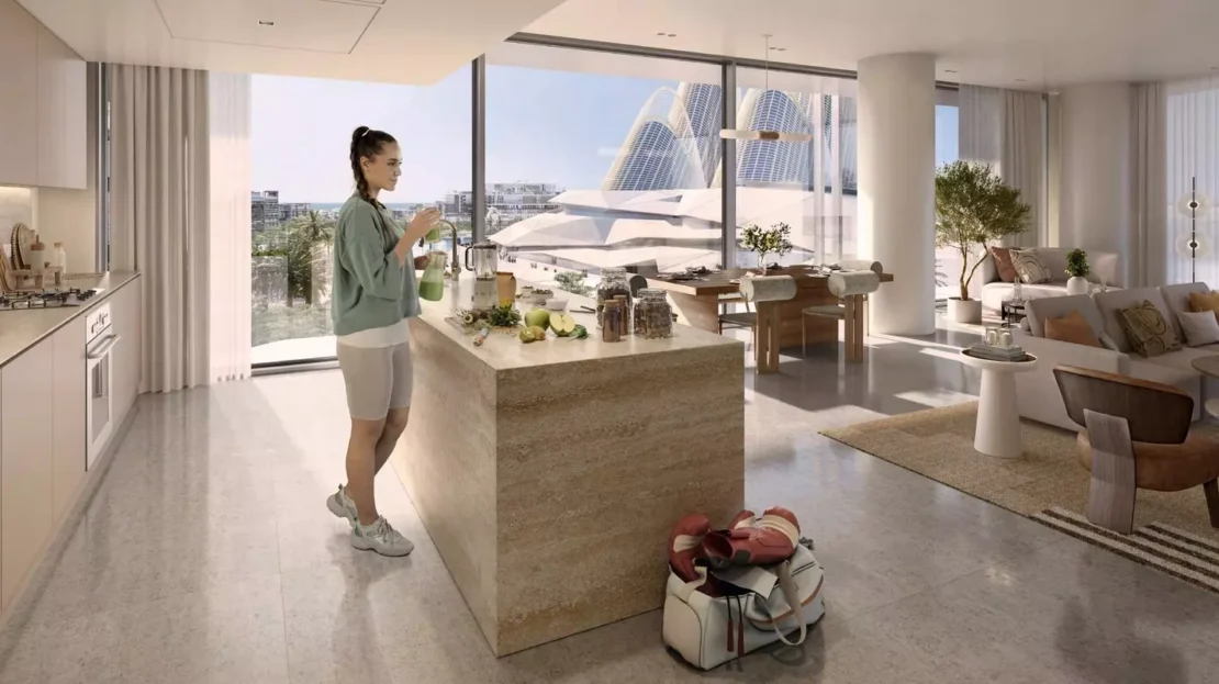 The Source By Aldar in Saadiyat Island kitchen