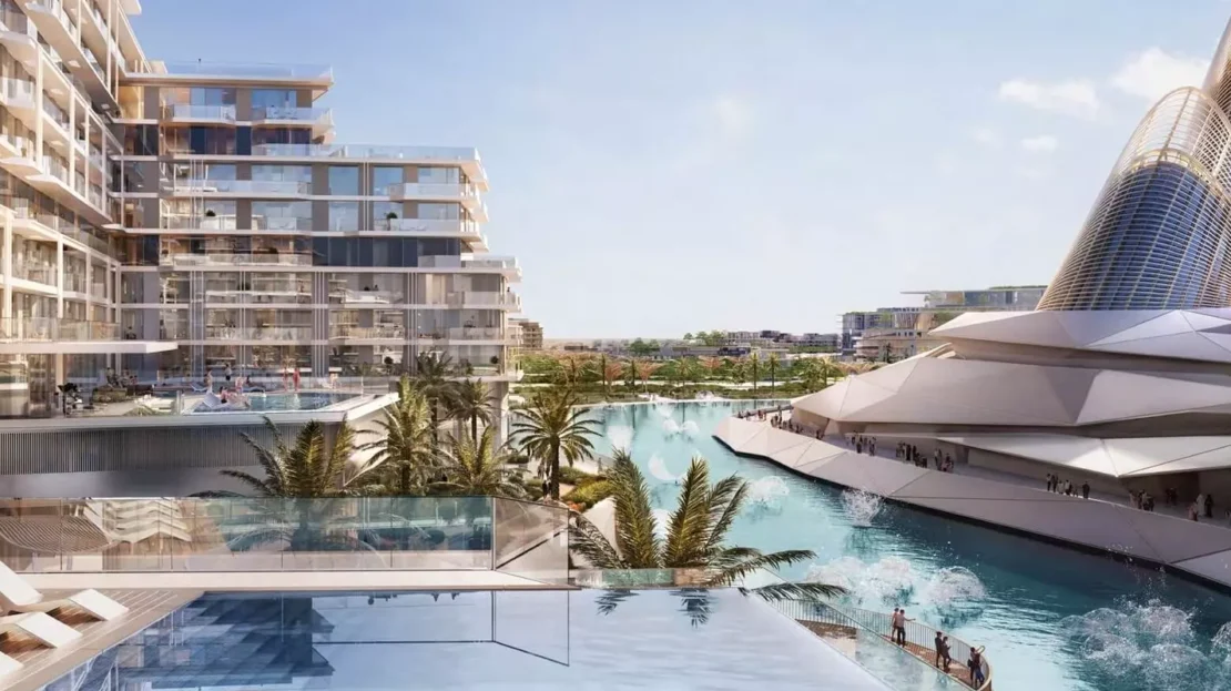 The Source By Aldar in Saadiyat Island pool view