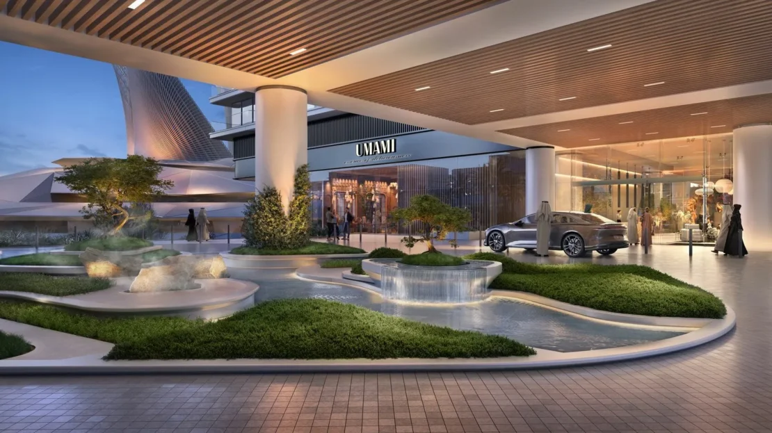 The Source II by Aldar Properties in Saadiyat entrance