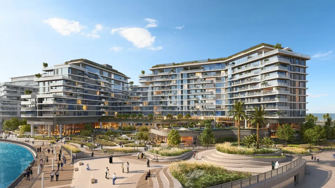 The Source II by Aldar Properties in Saadiyat long view