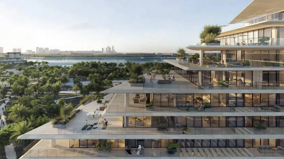 The Source Terraces from Aldar Properties side view
