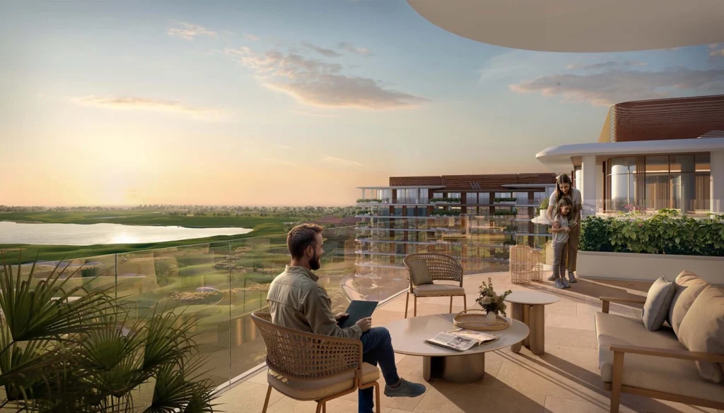 Waldorf Astoria Residences Yas balcony