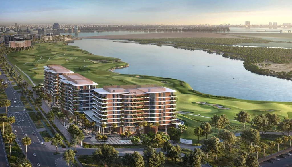 Waldorf Astoria Residences Yas long view