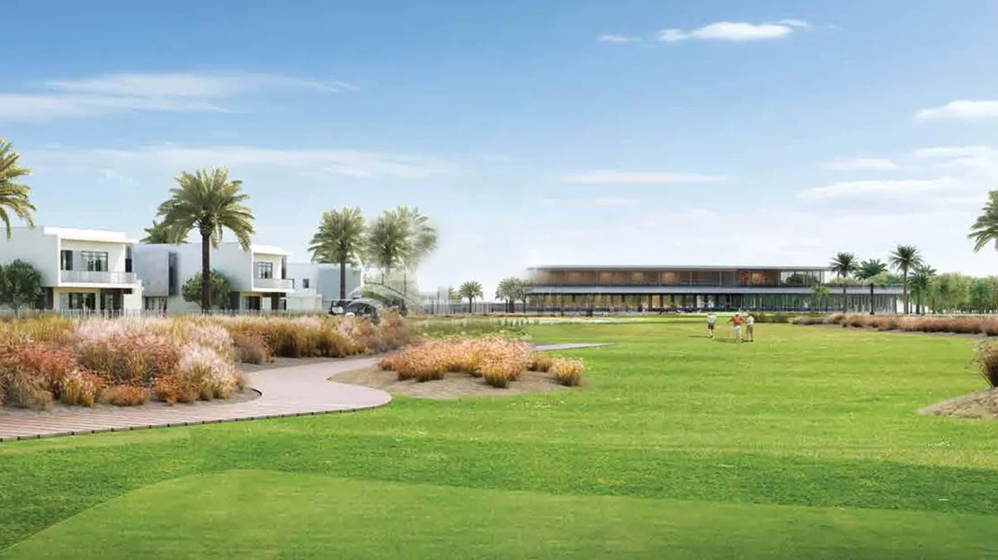 yas acres by aldar properties golf area