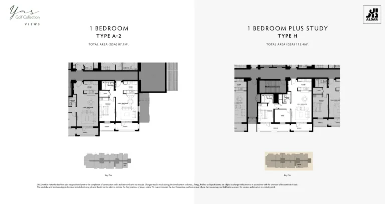 1 bedroom plan