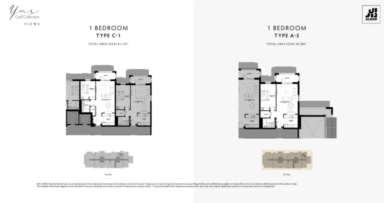 1 bedroom plan