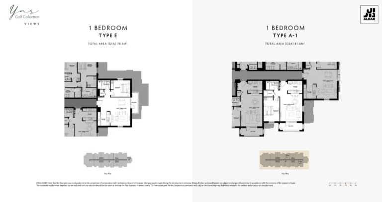 1 bedroom plan